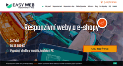 Desktop Screenshot of easyweb.cz