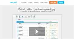 Desktop Screenshot of easyweb.se